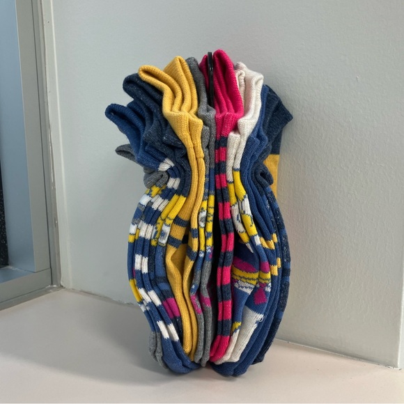 SpongeBob Squarepants Ankle Socks 9-Pack - Picture 6 of 9